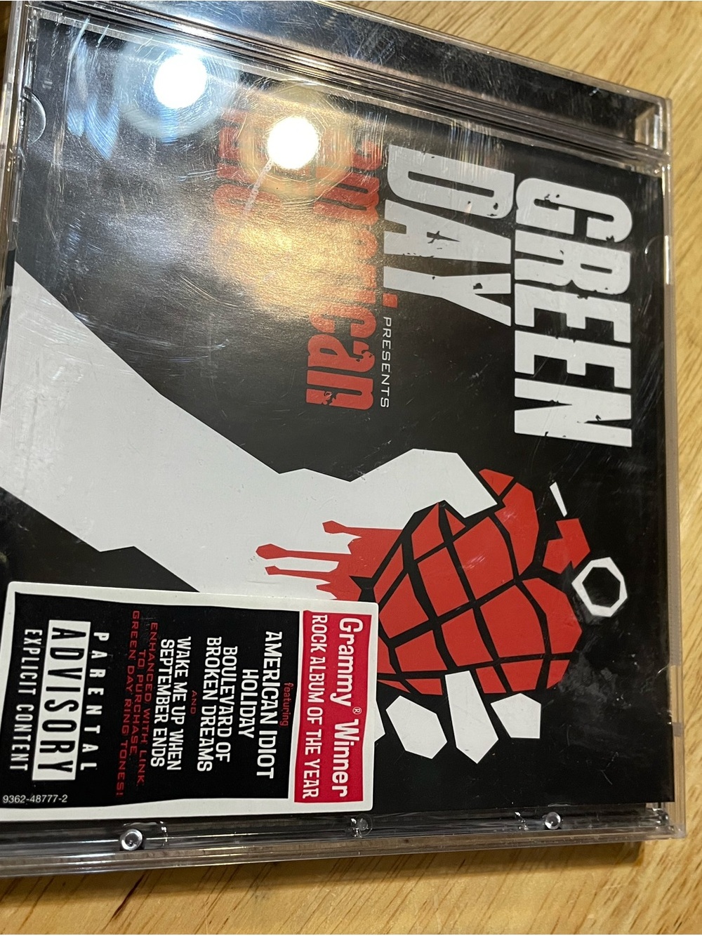 Green Day - American Idiot (Black & Red) CD